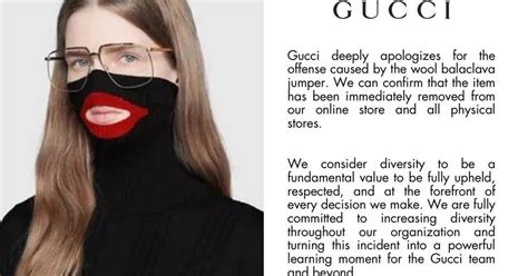 gucci black ervaring|Gucci sweater controversy.